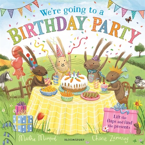 We're Going to a Birthday Party : A Lift-the-Flap Adventure (Hardcover)