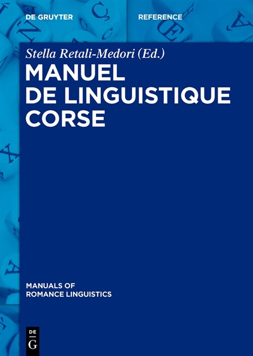 Manuel De Linguistique Corse (Hardcover)