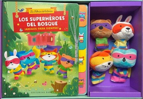 LOS SUPERHEROES DEL BOSQUE.  AMIGOS PARA SIEMPRE! (Book)