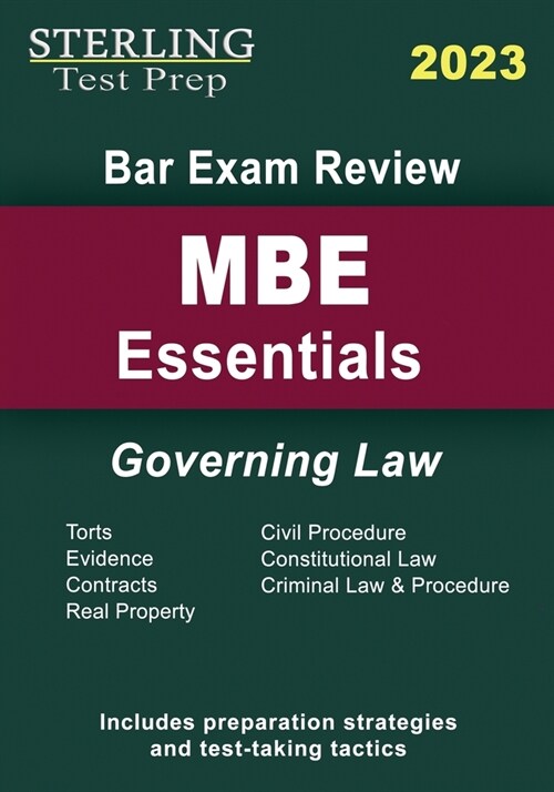 [POD] Sterling Bar Exam Review MBE Essentials: Governing Law for Bar Exam Review (Paperback)